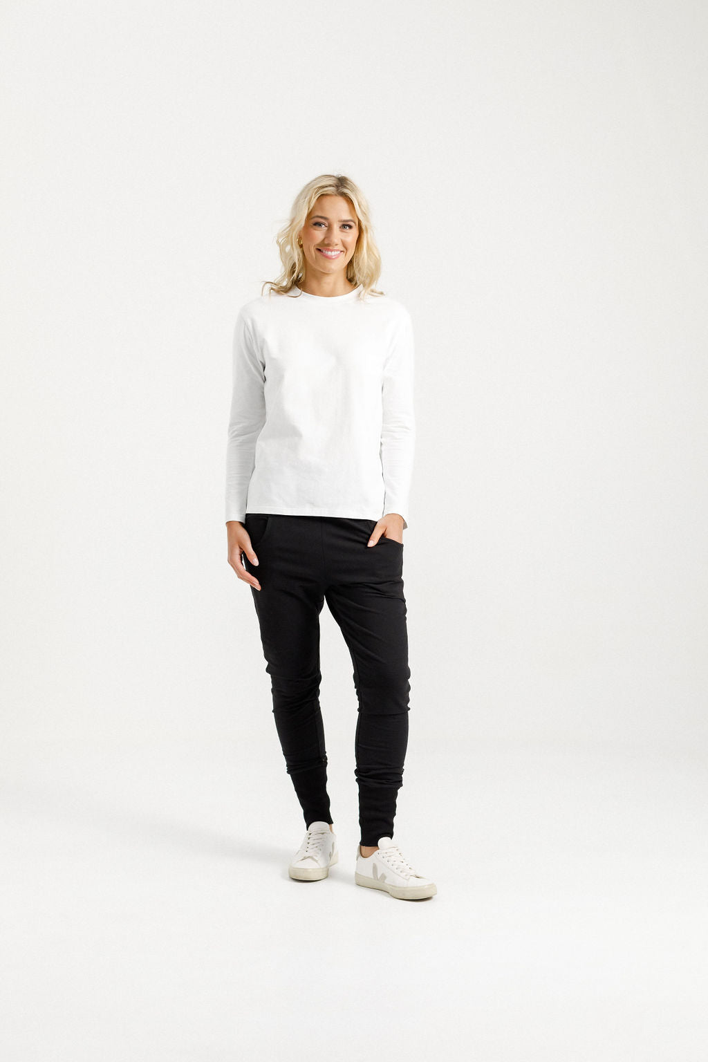 Apartment Pants - Alpine Weight - Black with Gold X