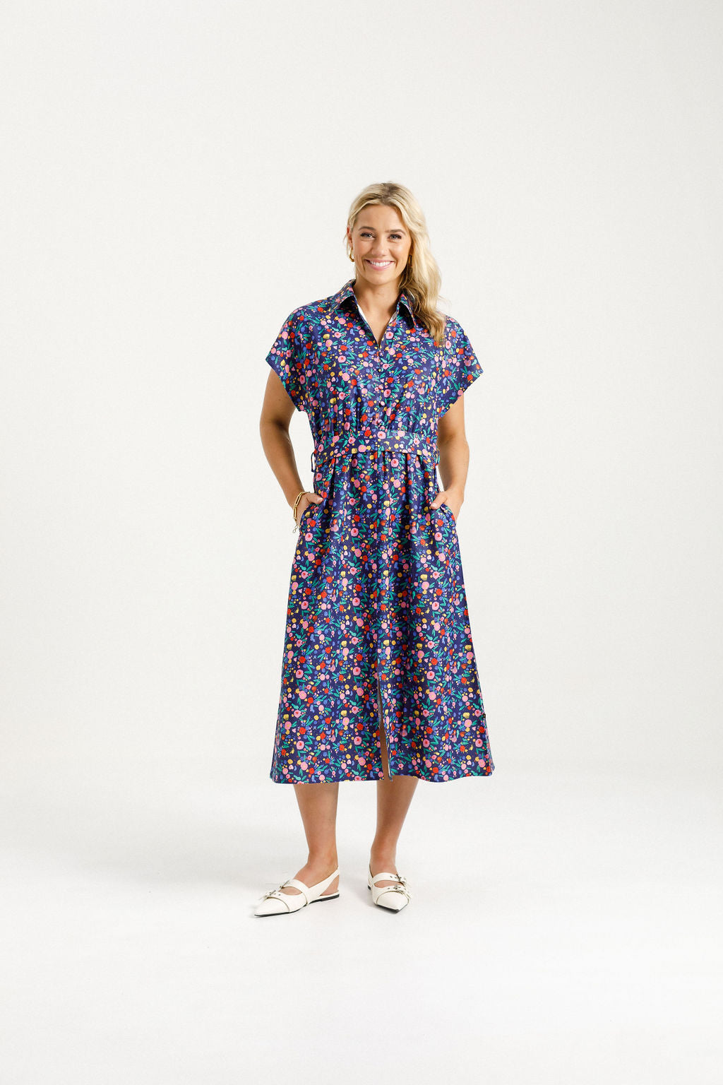 Coming Soon - Ella Dress - Spring Blossoms