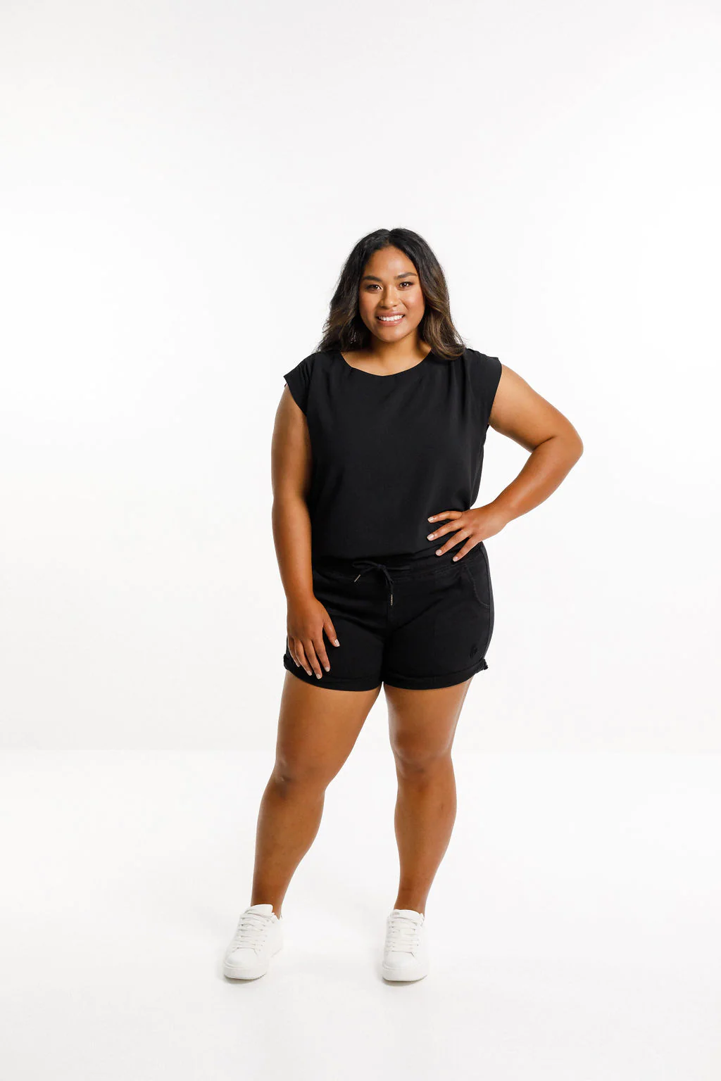 Lagoon Denim Cut Offs - Sale - Jet Black