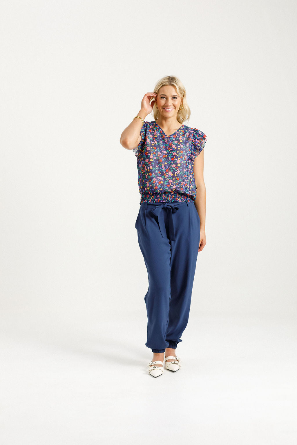 Billie Pants - Indigo Blue