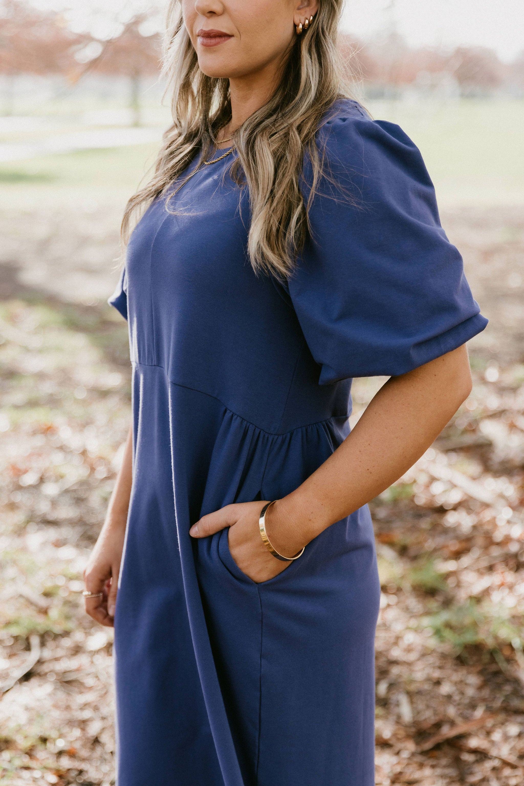 Holly Midi Dress - Hyacinth
