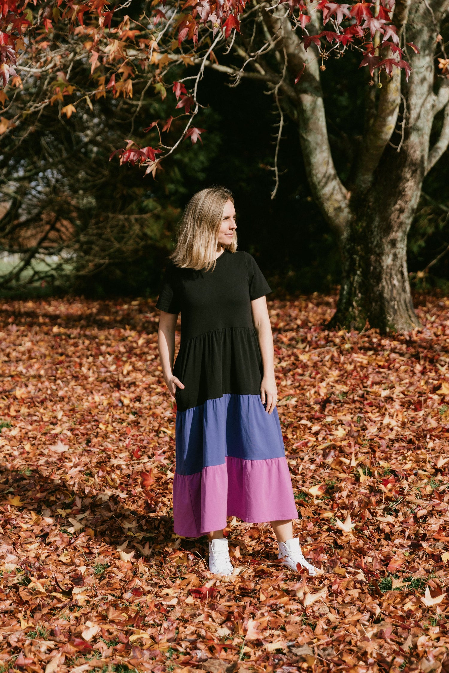 Kendall Dress - Hyacinth Orchid