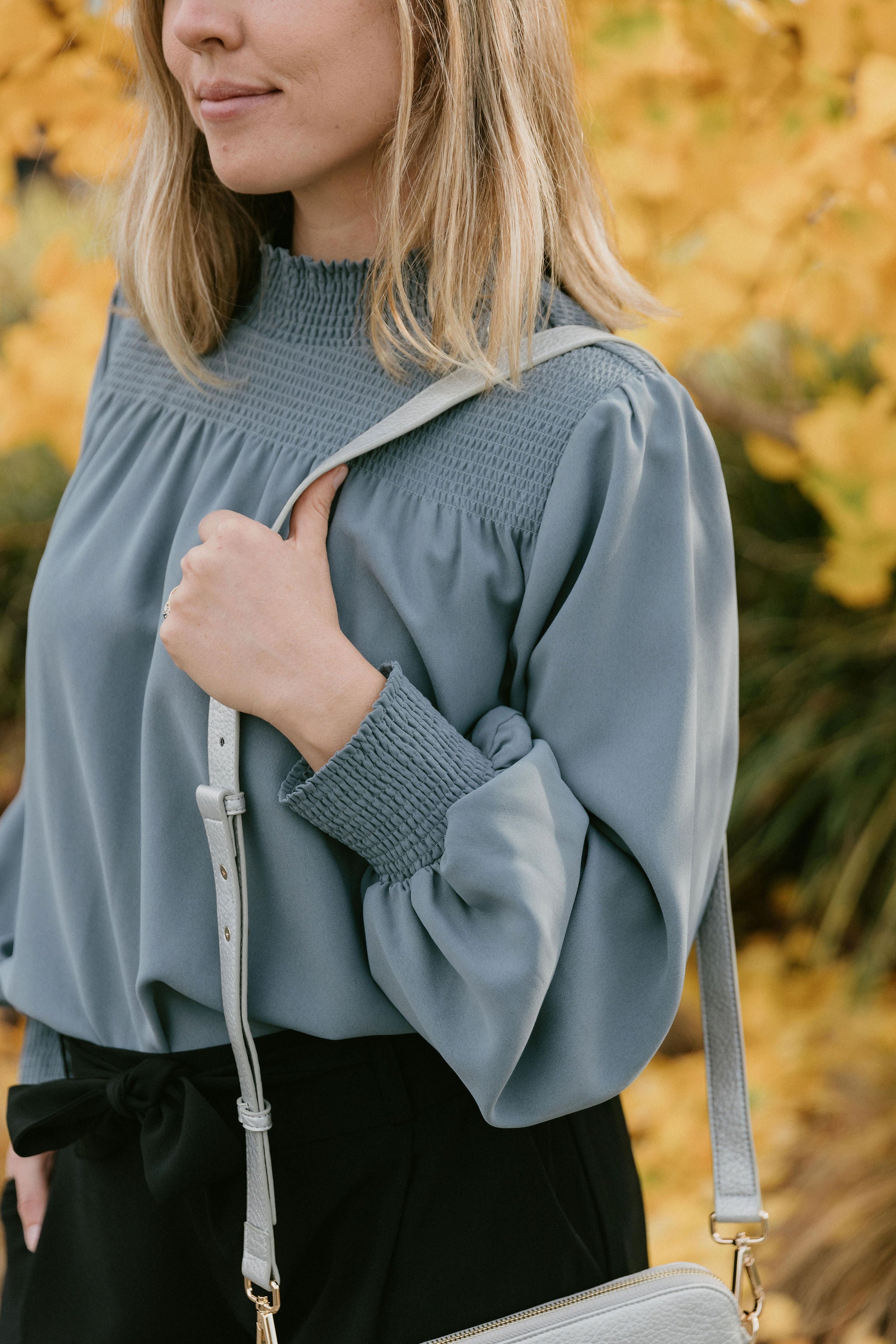 Charlotte Top - Pewter
