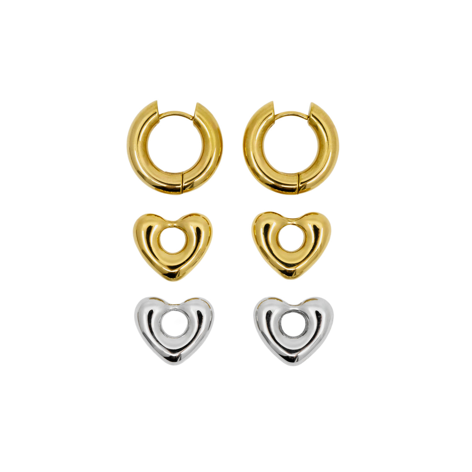 ROMEO EARRINGS - Gold