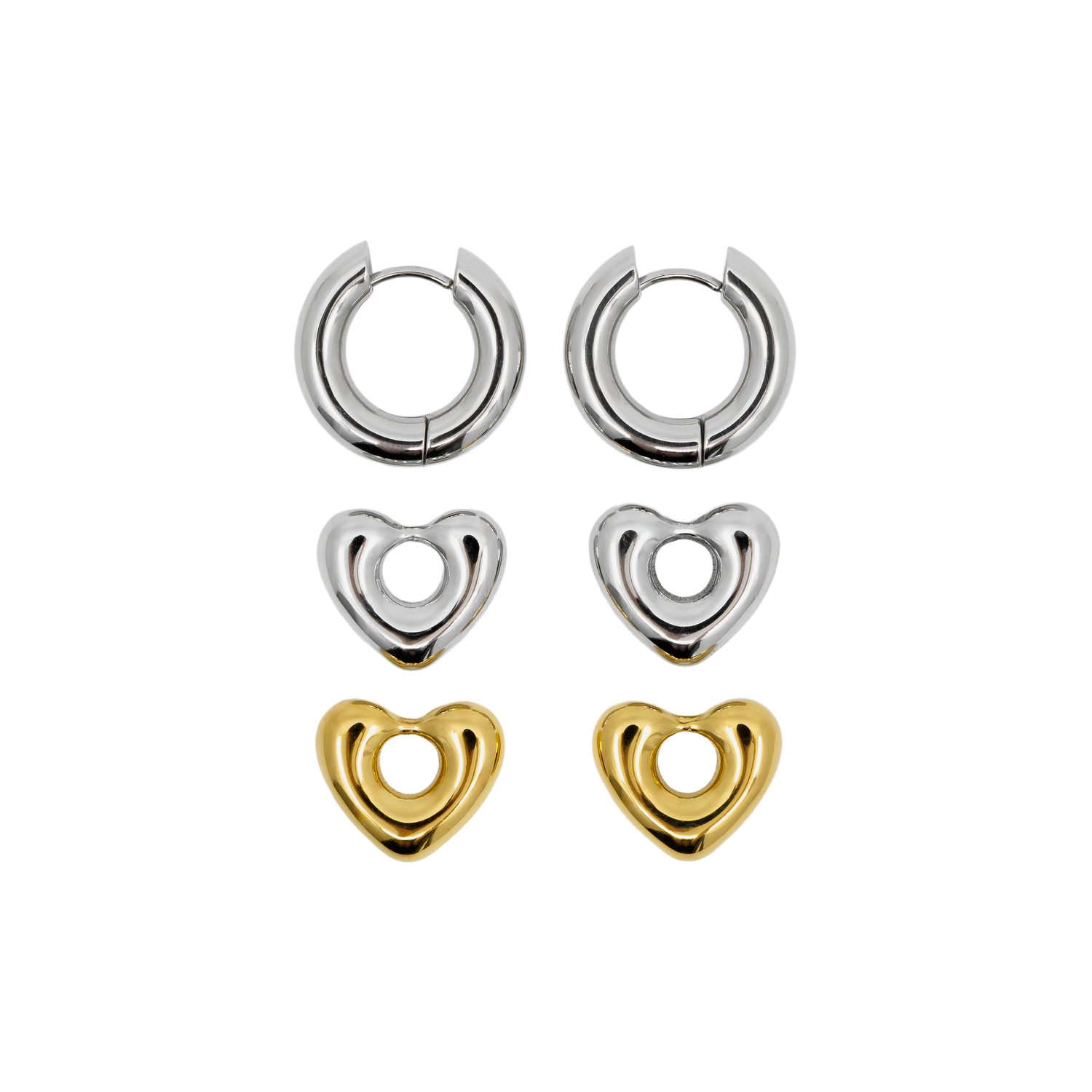 ROMEO EARRINGS - Silver