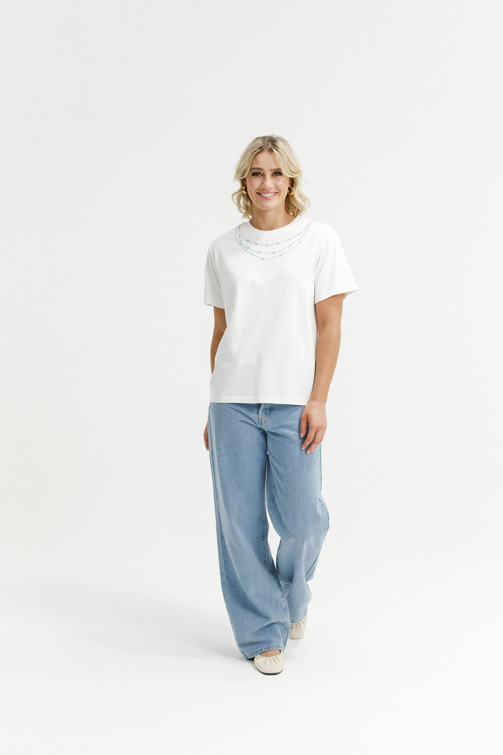 Coming Soon - Chris Tee - Ivory with Daisy Chain