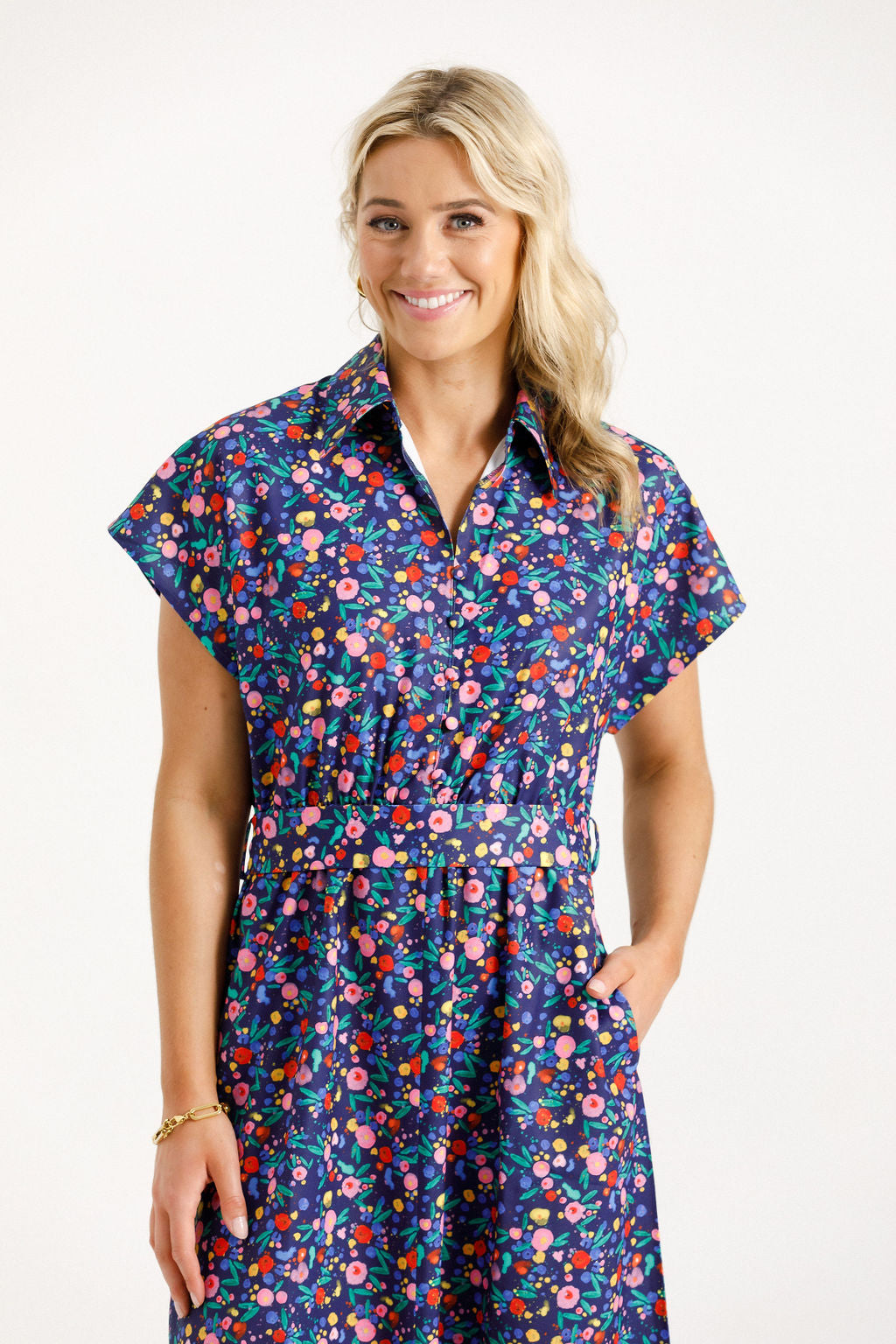 Coming Soon - Ella Dress - Spring Blossoms