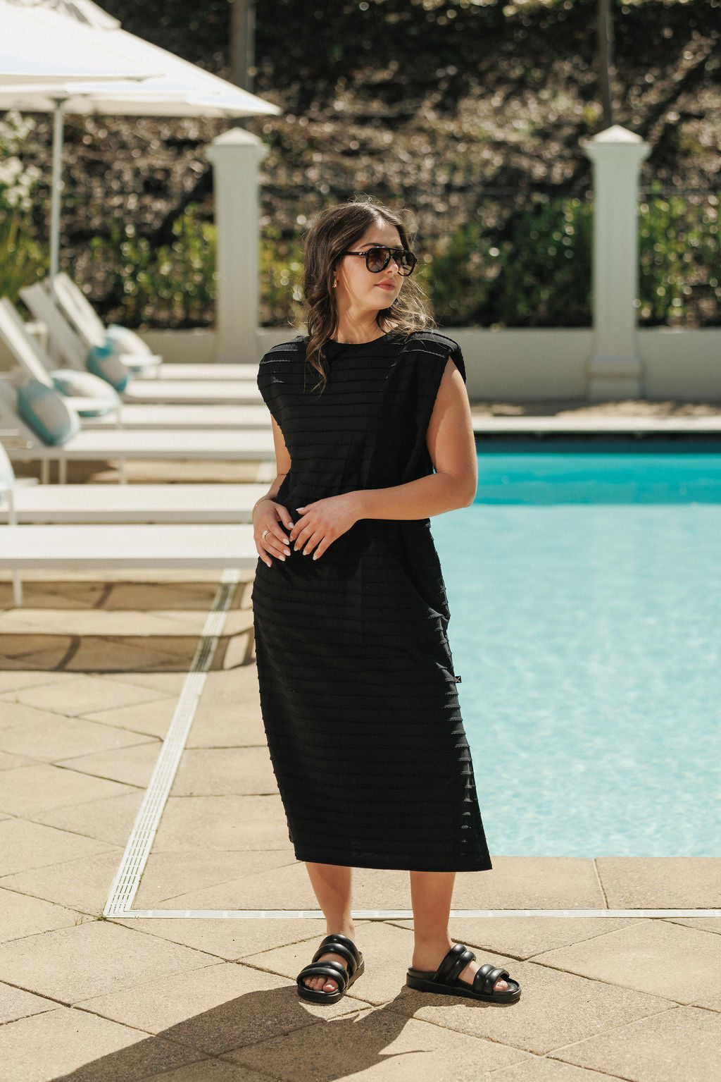 COMING SOON - Milla Dress - Black Petal