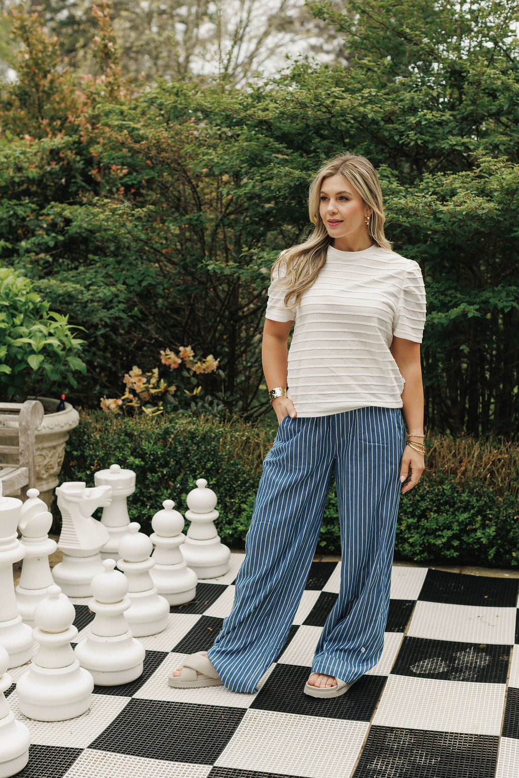 COMING SOON - Otis Pants - Indigo Stripes
