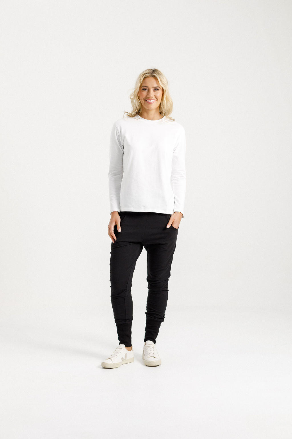 Apartment Pants - Winter Weight - Black with Shadow X