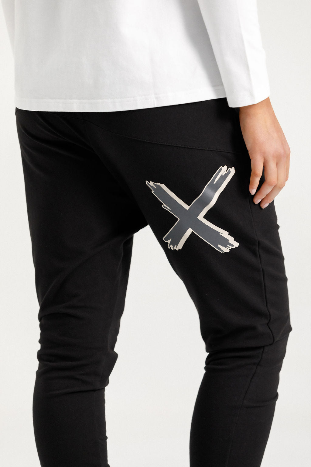 Apartment Pants - Winter Weight - Black with Shadow X
