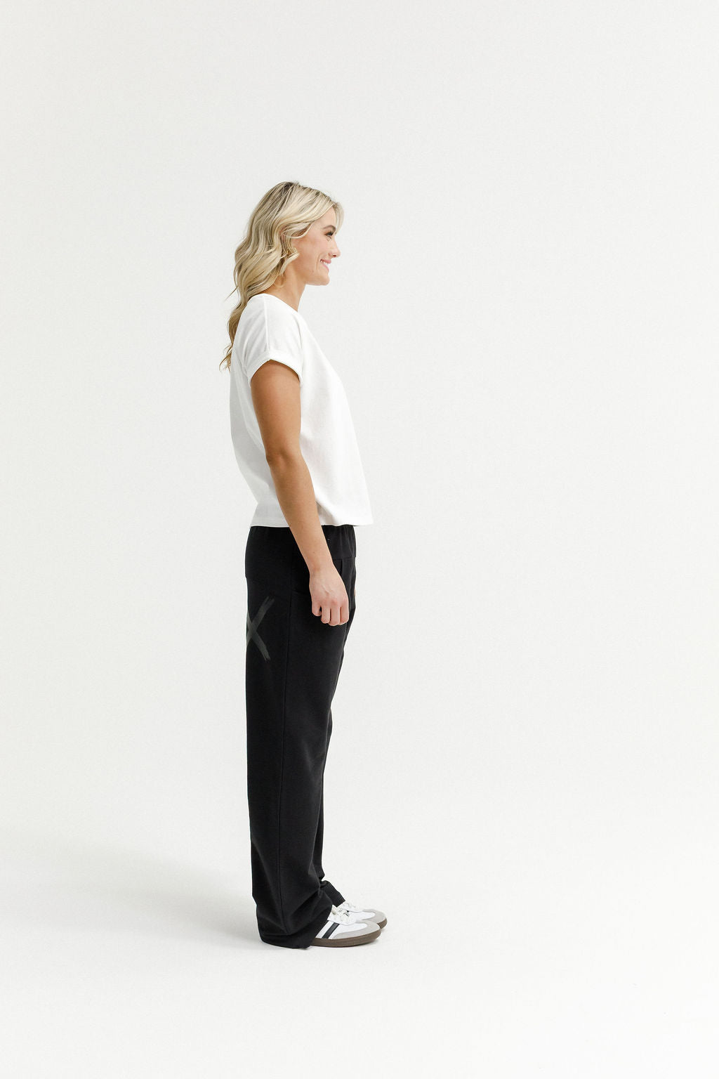 Avenue Pants - Winter Weight - Black with Matte Black X