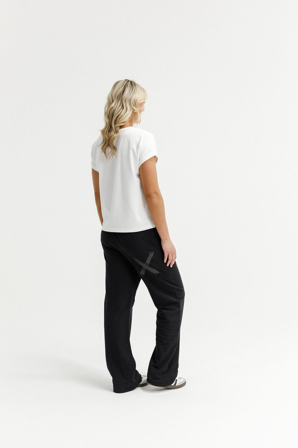 Avenue Pants - Winter Weight - Black with Matte Black X