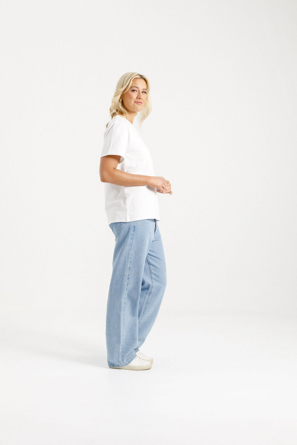 Chris Tee - White with Shadow X