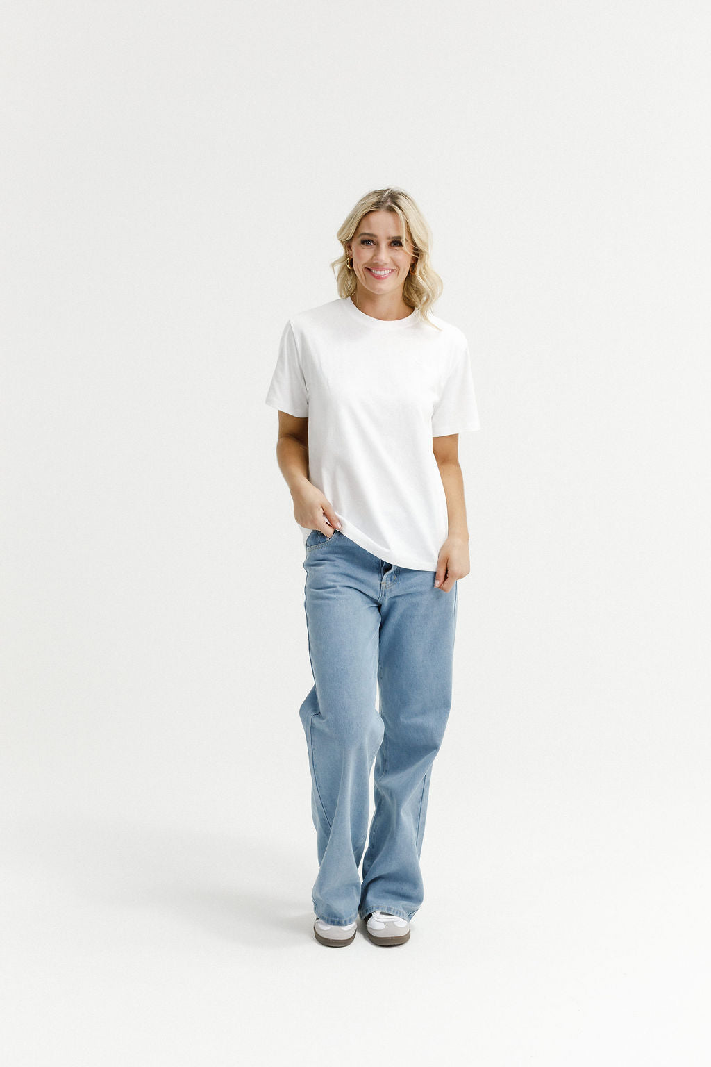 Chris Tee - White with White X