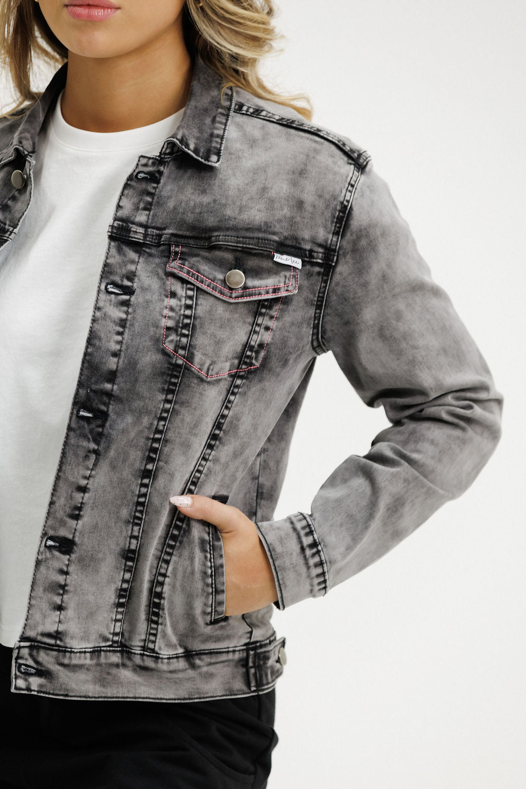 Classic Denim Jacket - Grey Wash