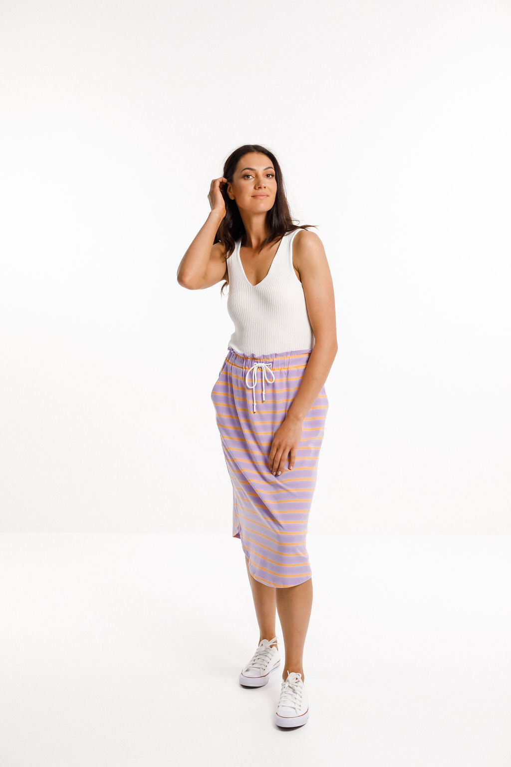Midi Skirt - Sherbet Twist