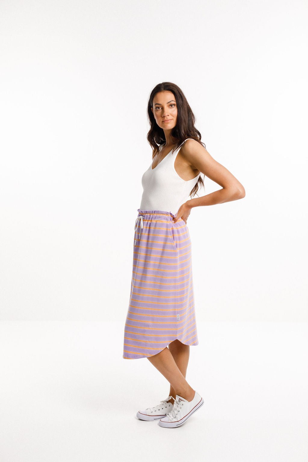 Midi Skirt - Sherbet Twist