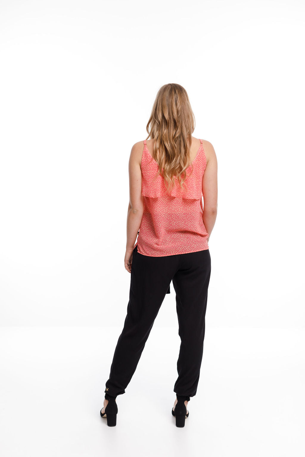 Belle Singlet - Ditsy Pink Spots