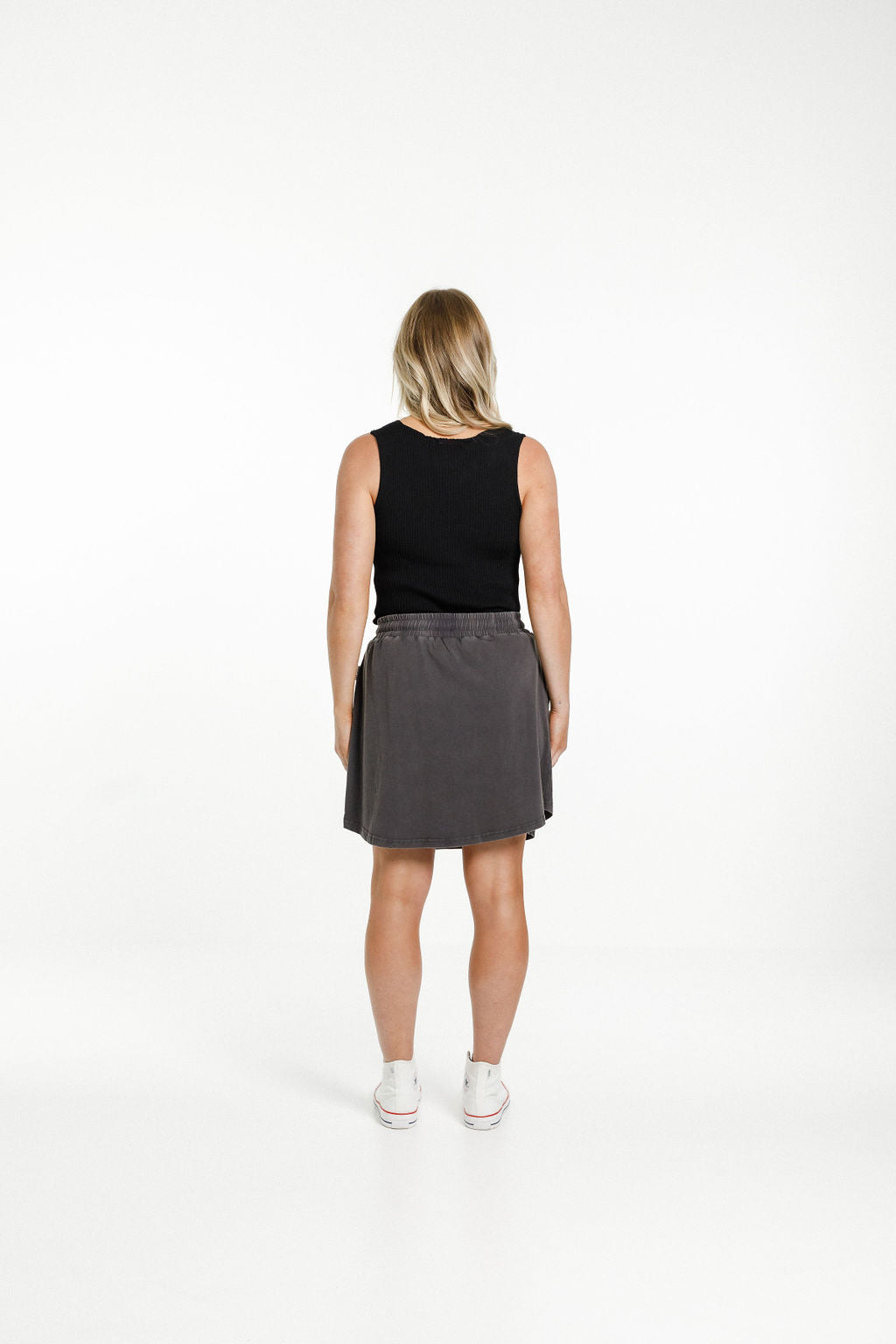 Saskia Skirt - Stonewash
