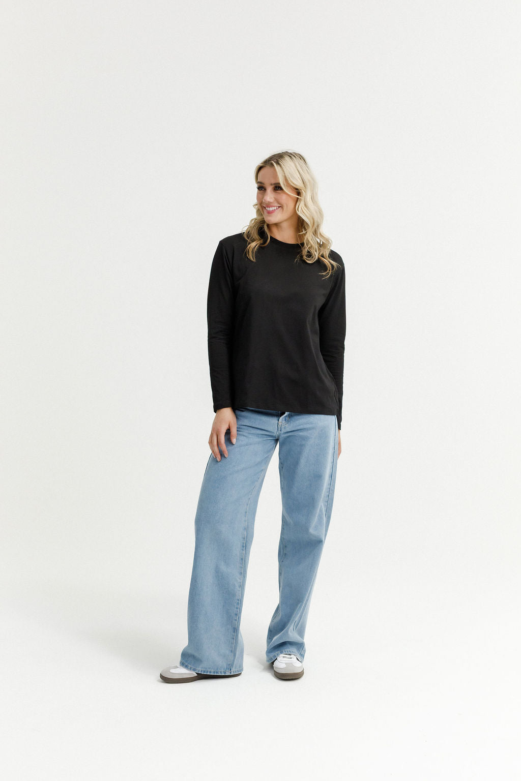 Long Sleeve Chris Tee - Black