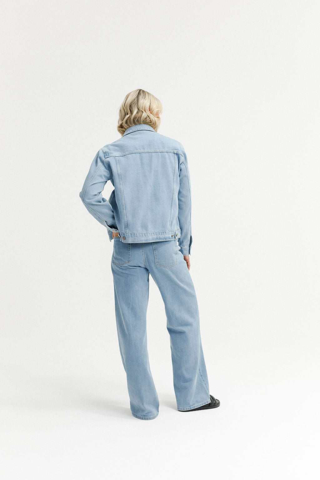 Olly Jacket - Stonewash Denim