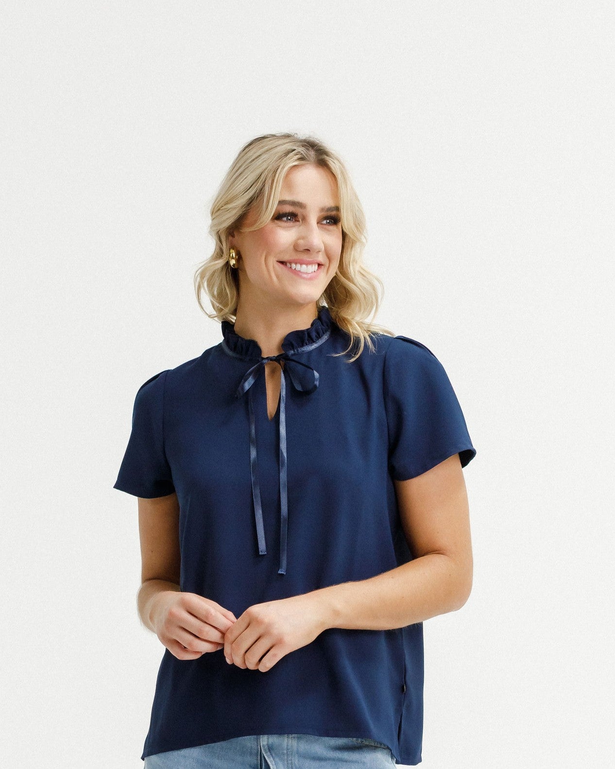 Coming Soon - Katherine Top - Navy