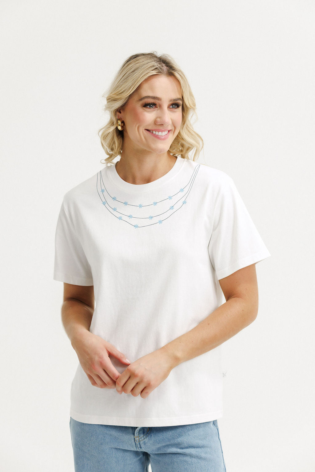 Coming Soon - Chris Tee - Ivory with Daisy Chain