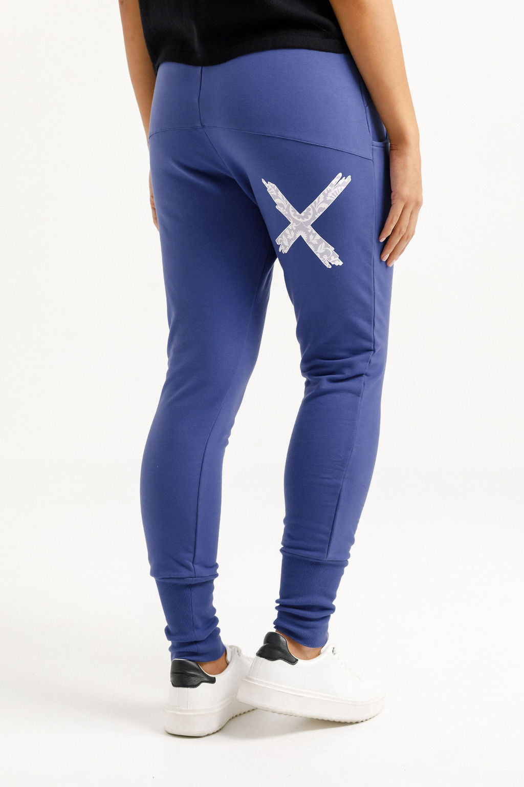 Apartment Pant - Alpine Weight - Hyacinth with Lilac Damask X