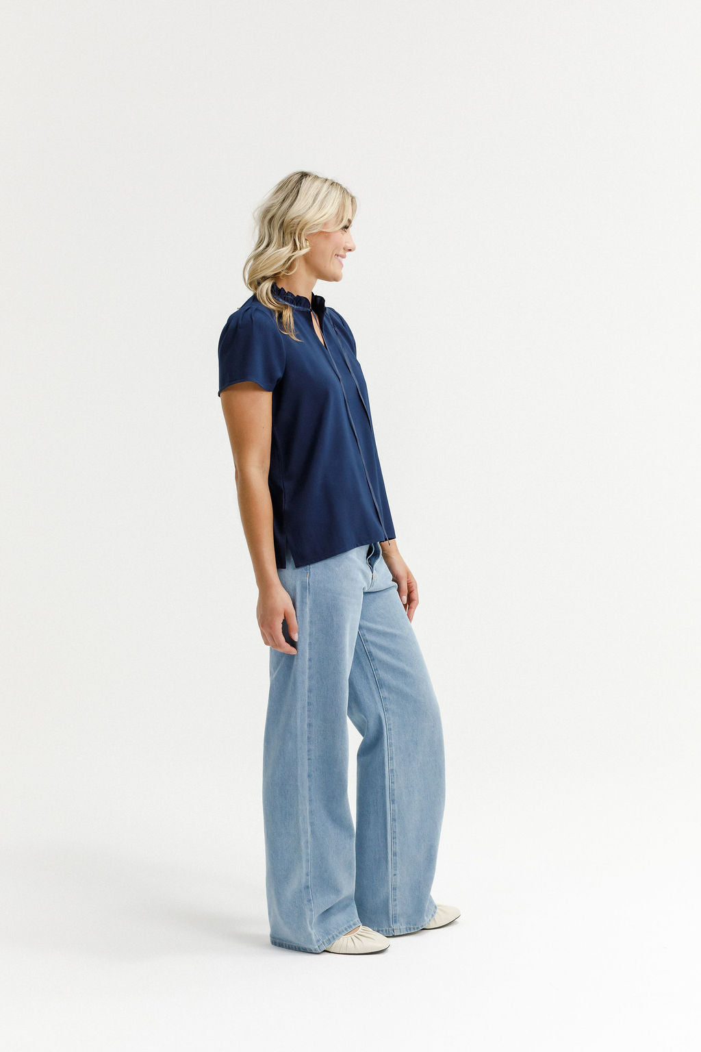 Coming Soon - Katherine Top - Navy