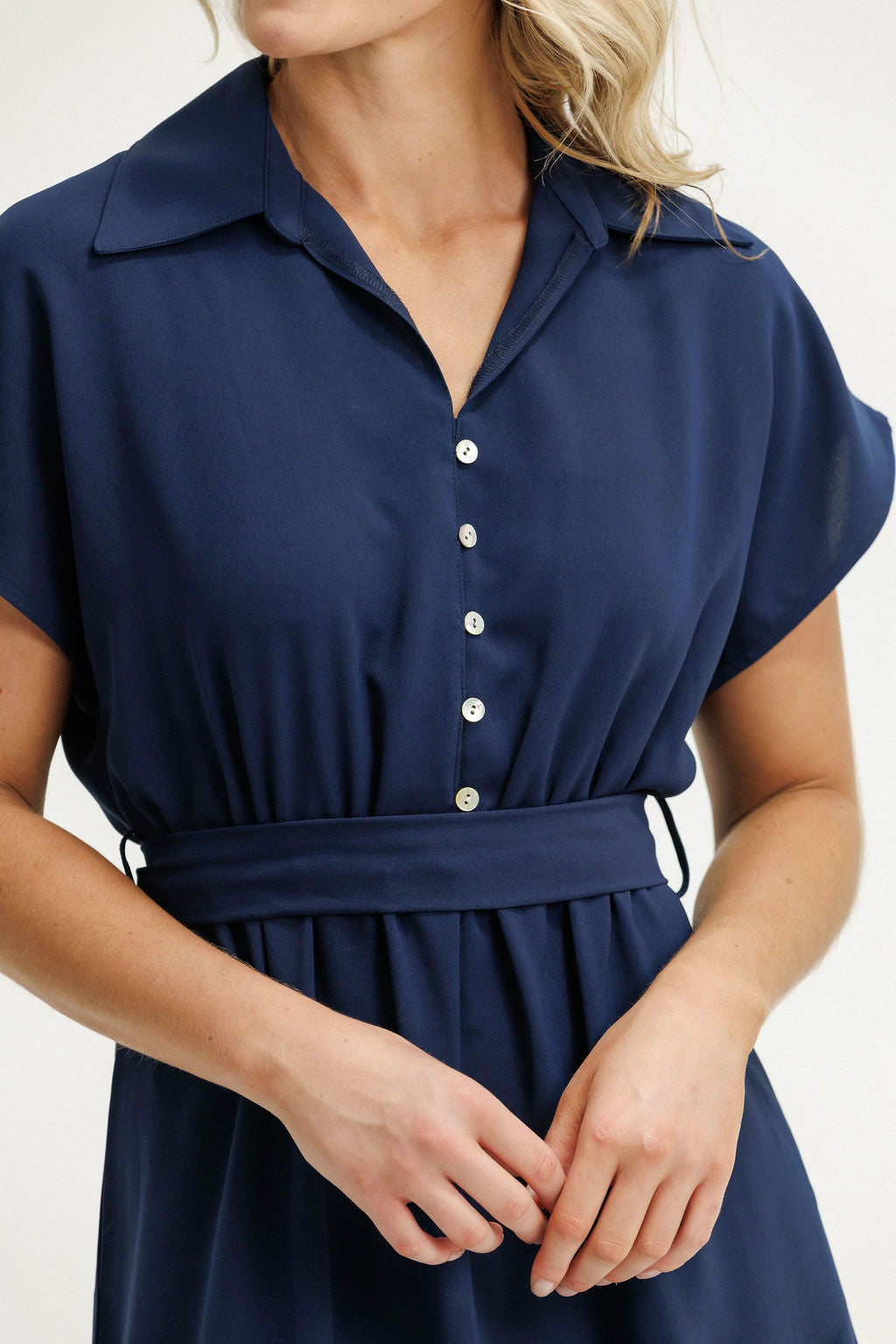 Coming Soon - Ella Dress - Navy
