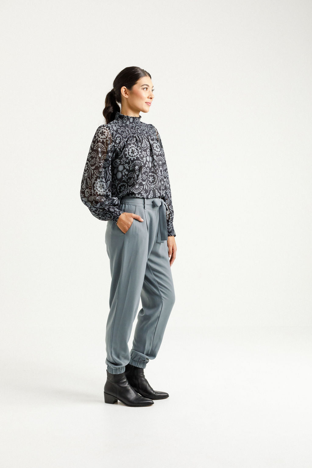 Charlotte Top - Damask