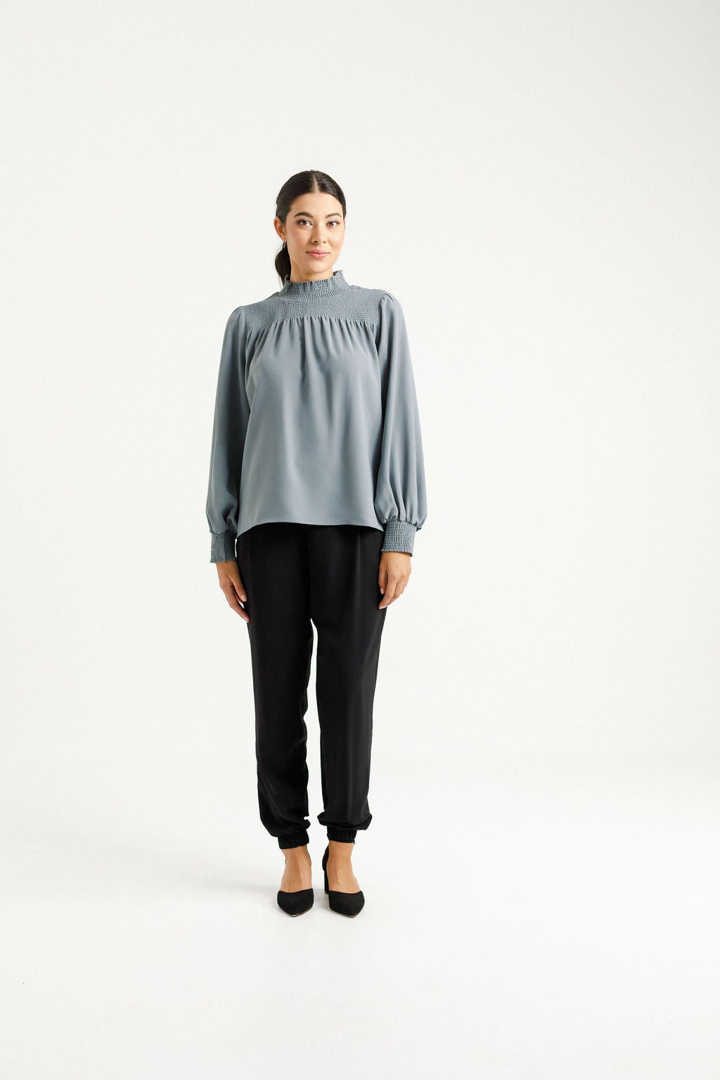 Charlotte Top - Pewter