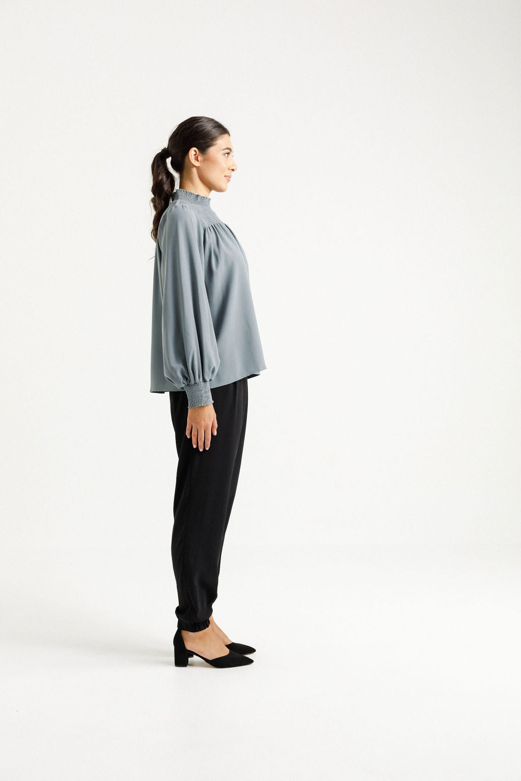 Charlotte Top - Pewter