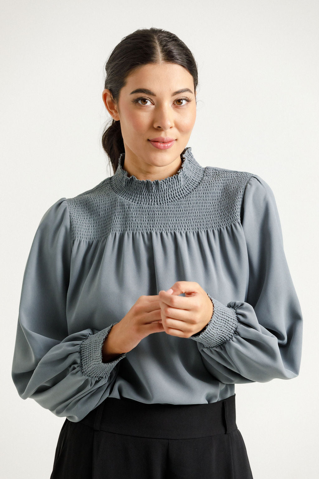 Charlotte Top - Pewter