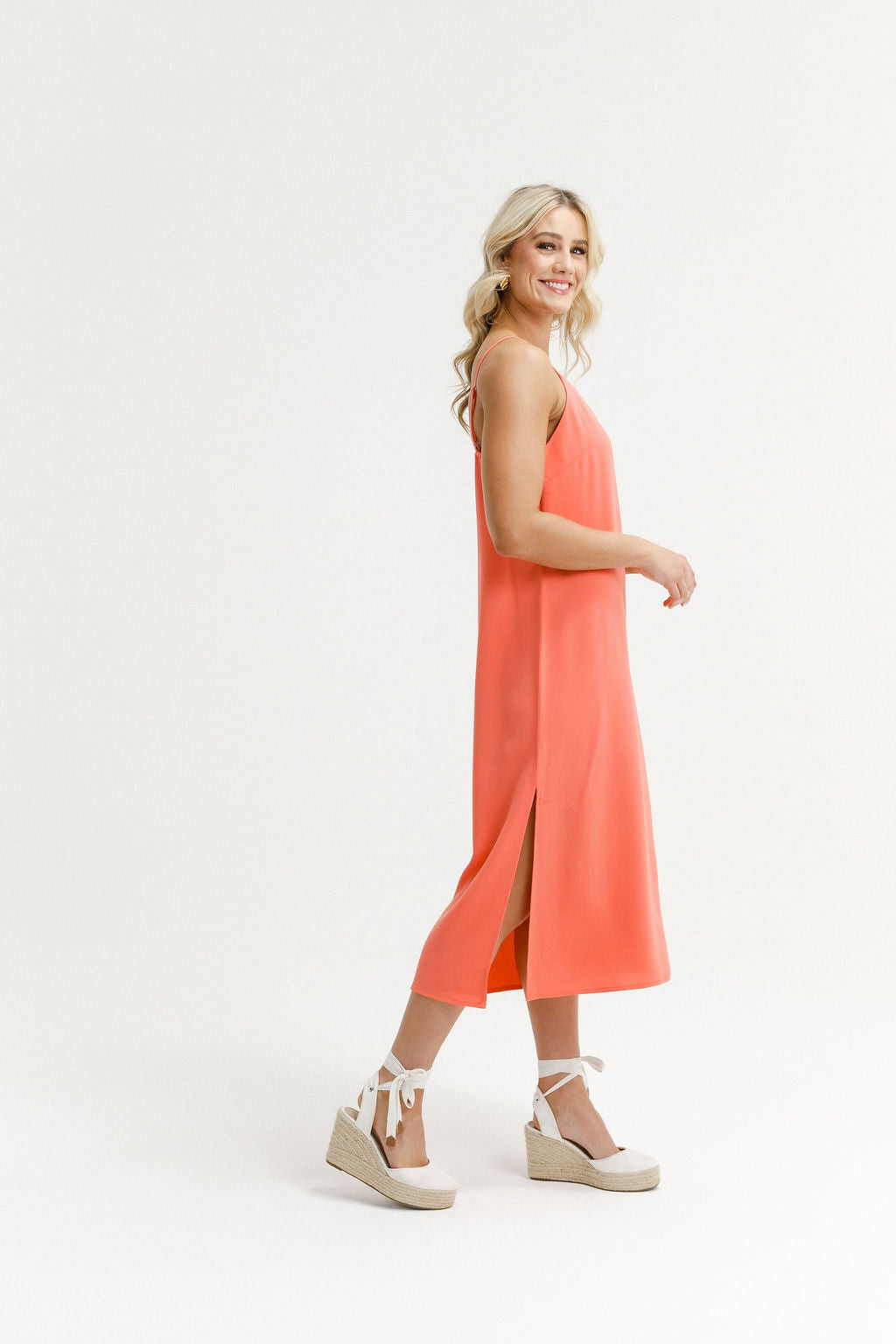 Coming Soon - Slide Dress - Berry