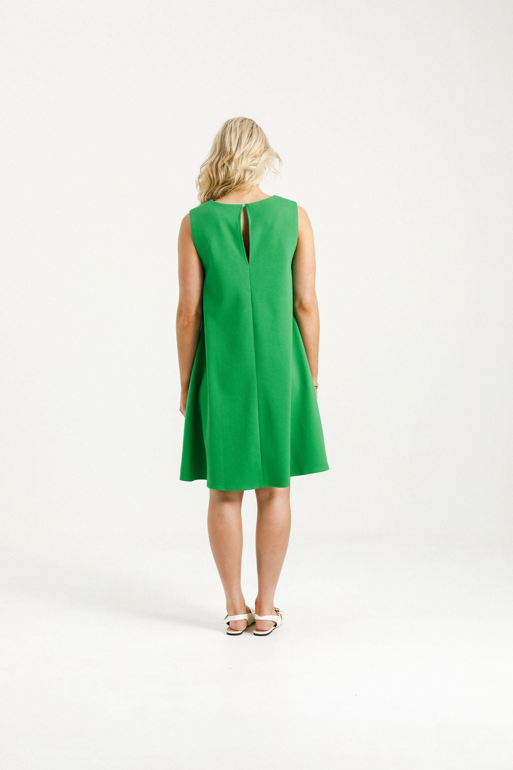 July Dress - Kelly Green