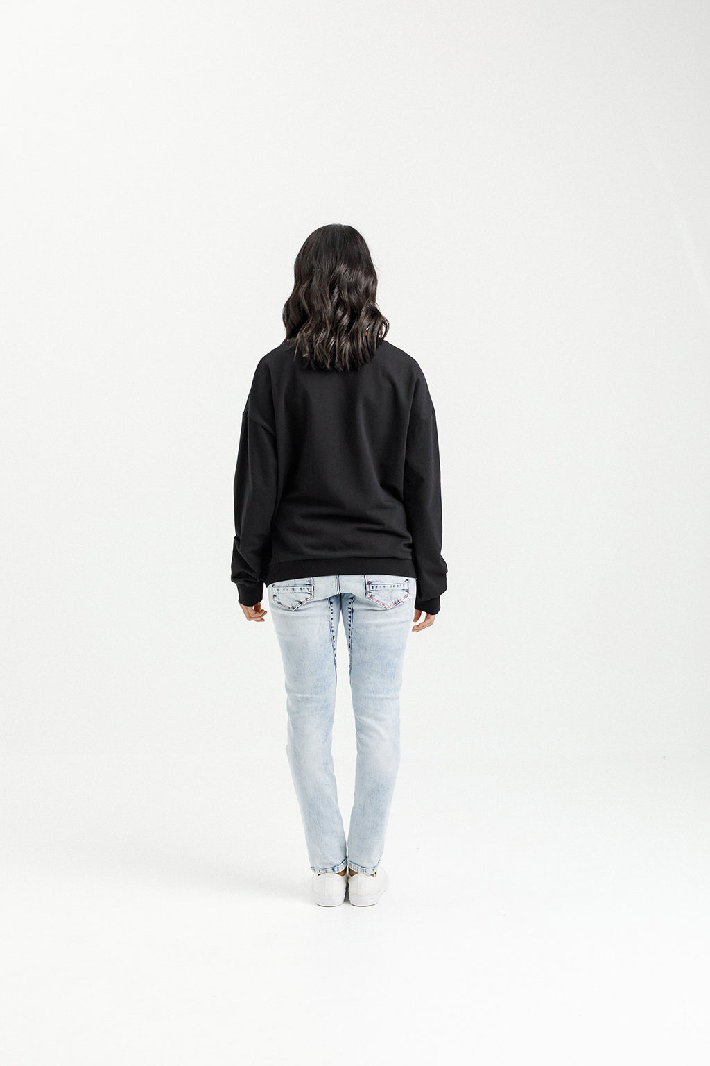 Kayla Crew - Black with Mini X