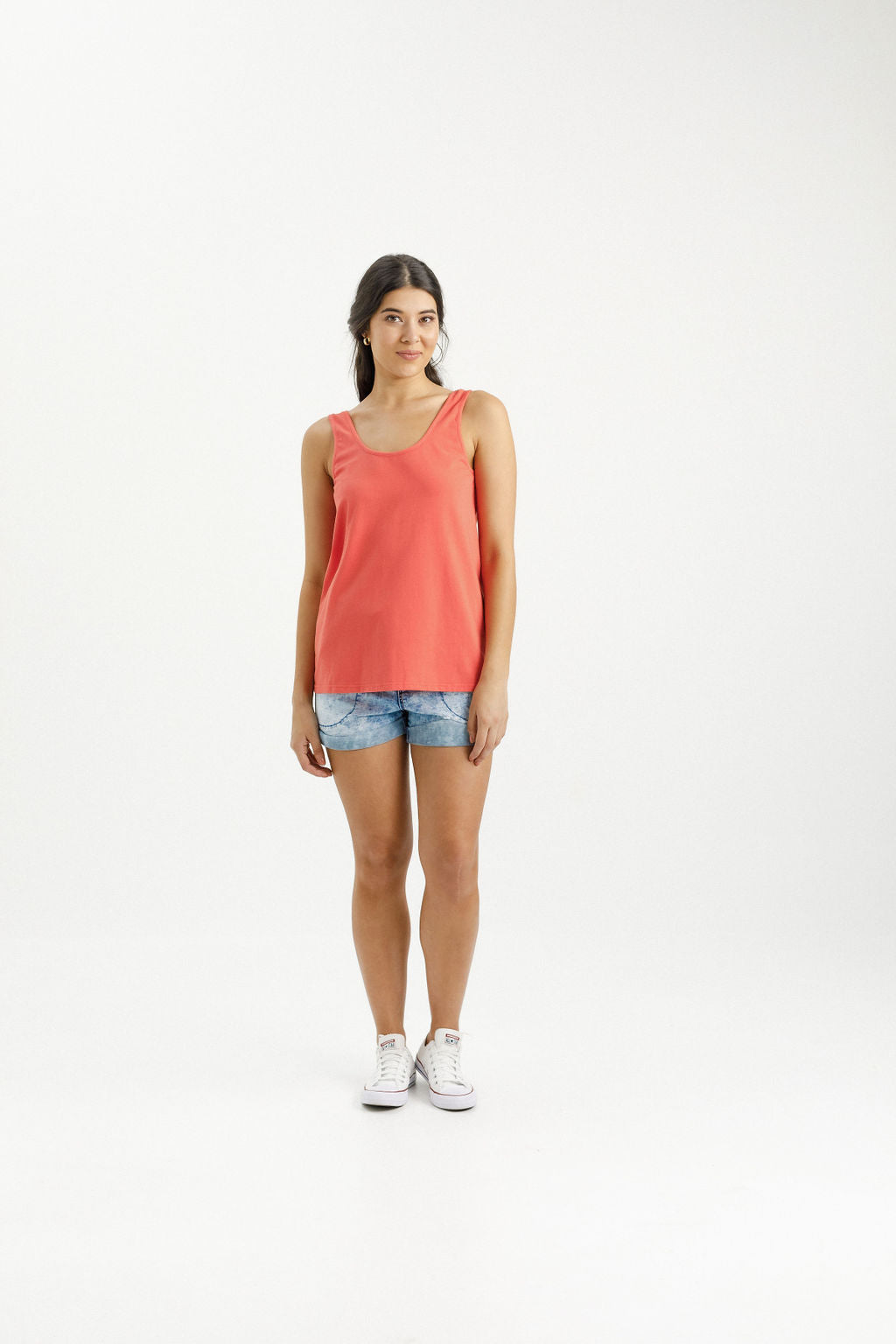 Heather Singlet - Berry
