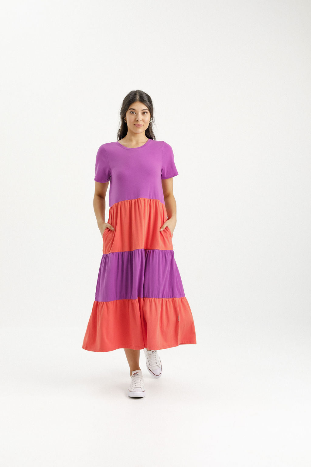 Kendall Dress - Orchid & Berry