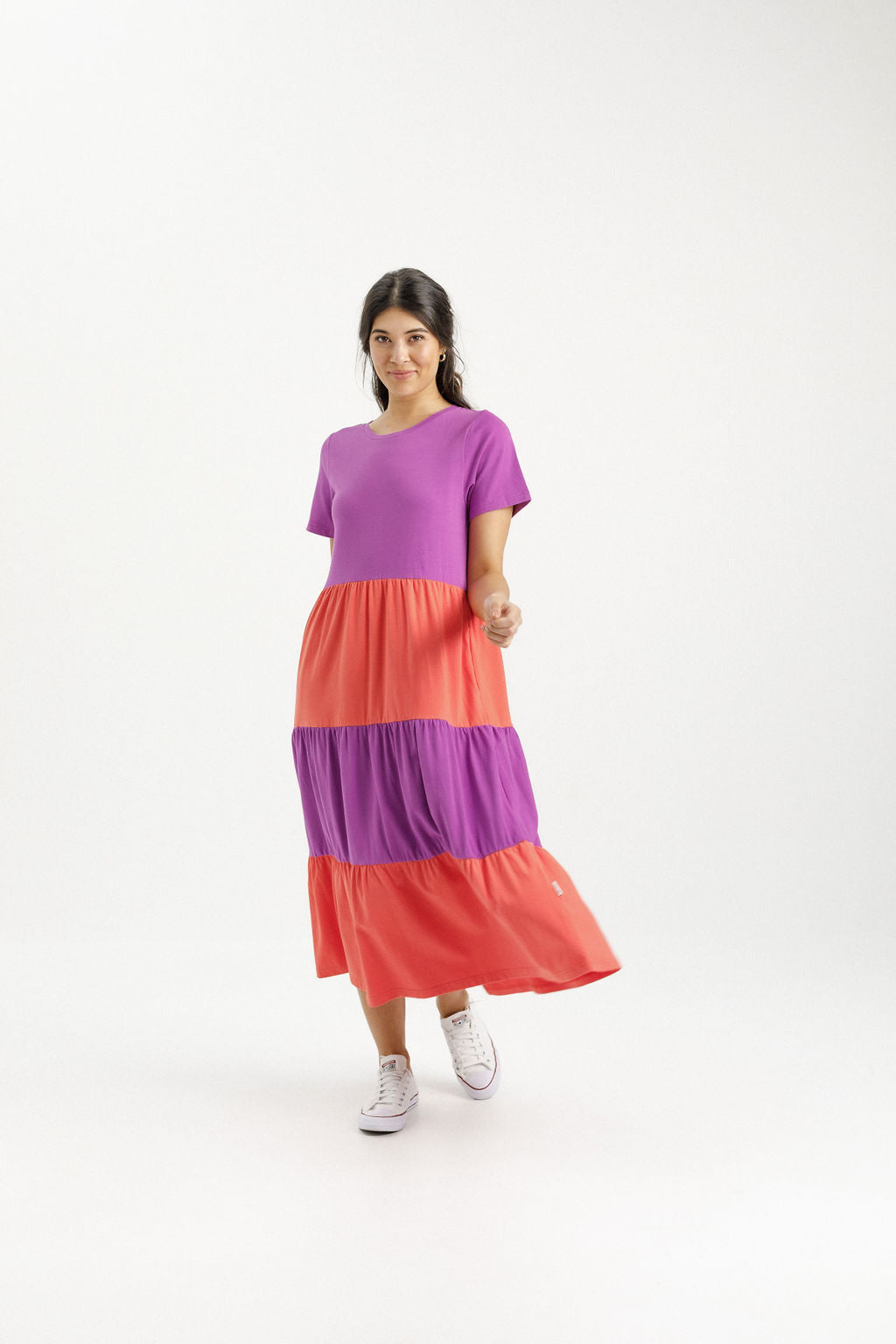 Kendall Dress - Orchid & Berry