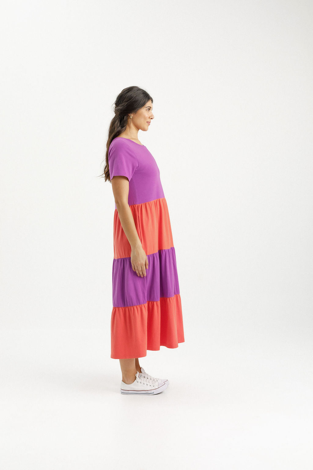 Kendall Dress - Orchid & Berry