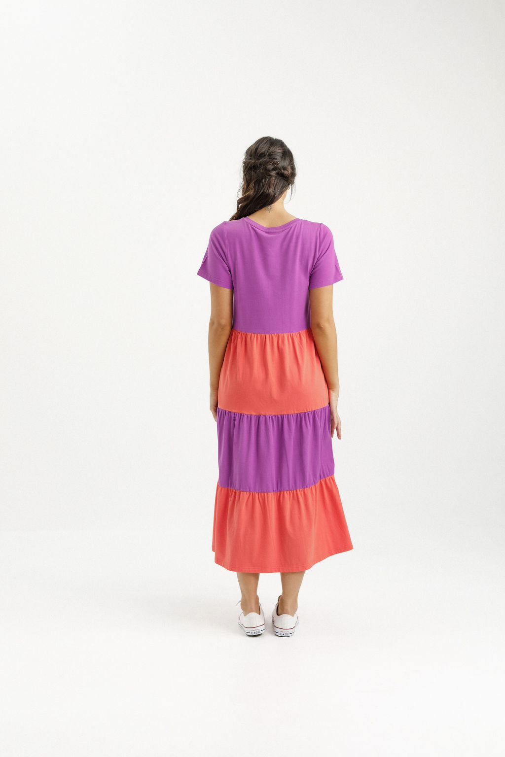 Kendall Dress - Orchid & Berry