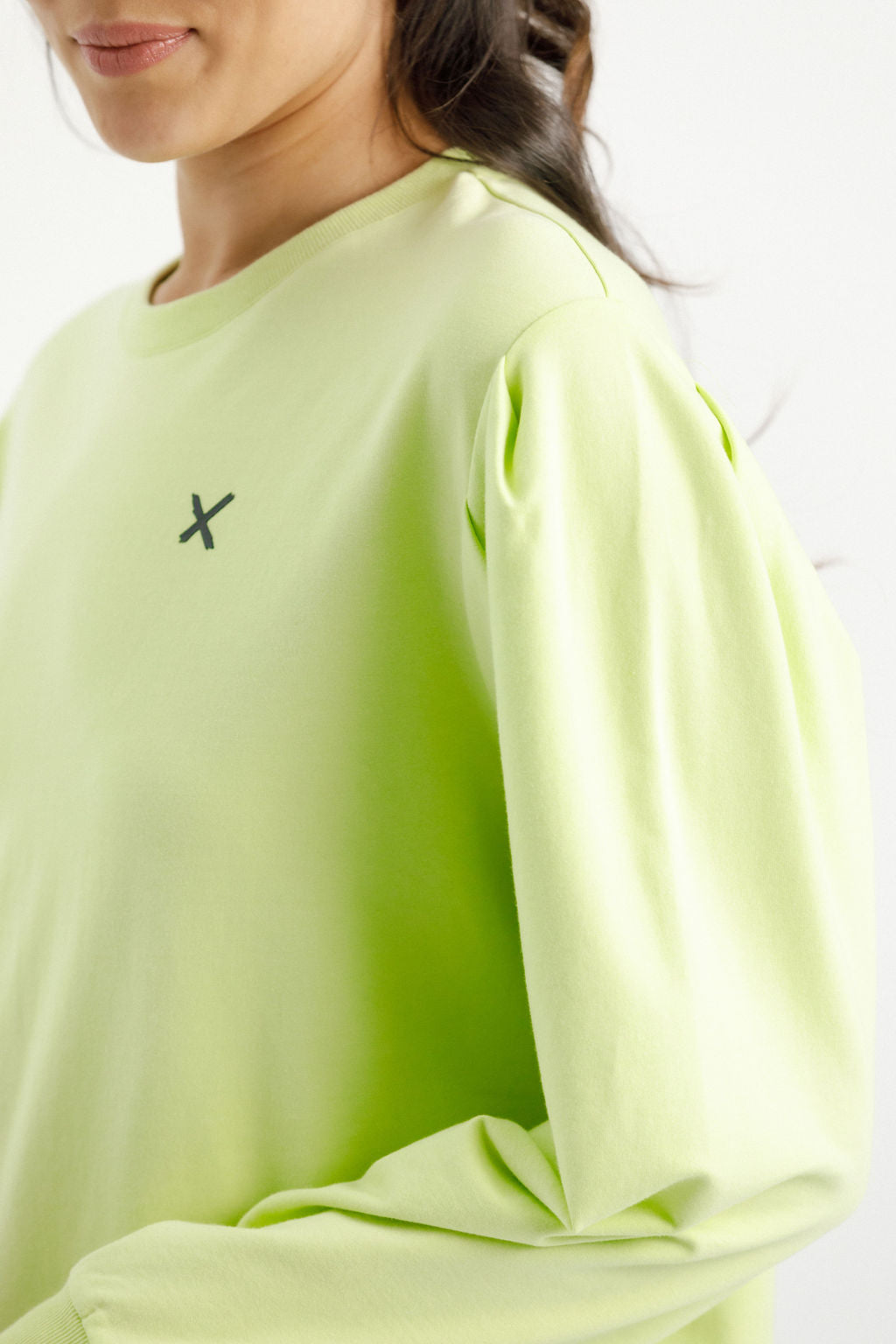 Wylder Crew - Lime with Black X