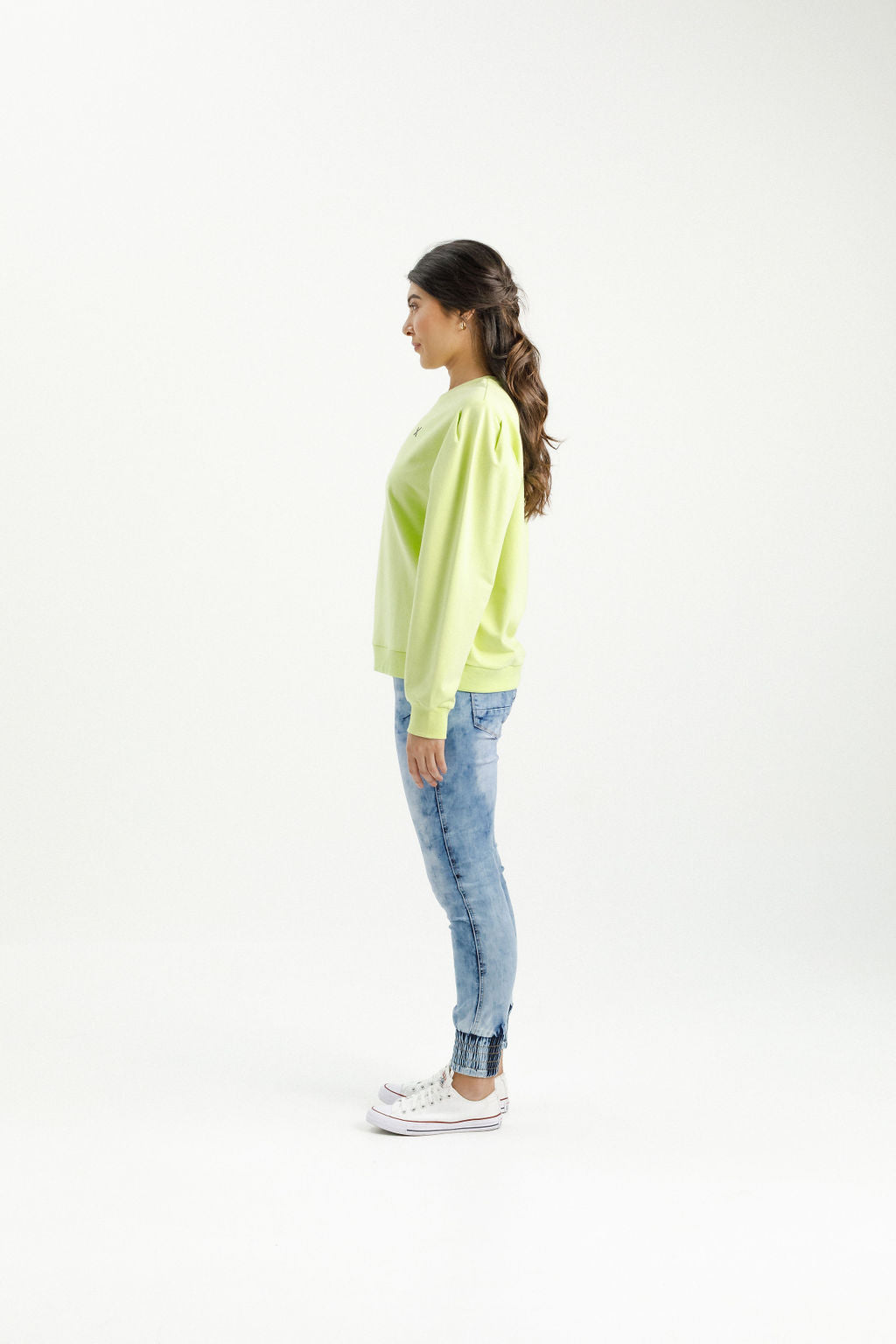 Wylder Crew - Lime with Black X