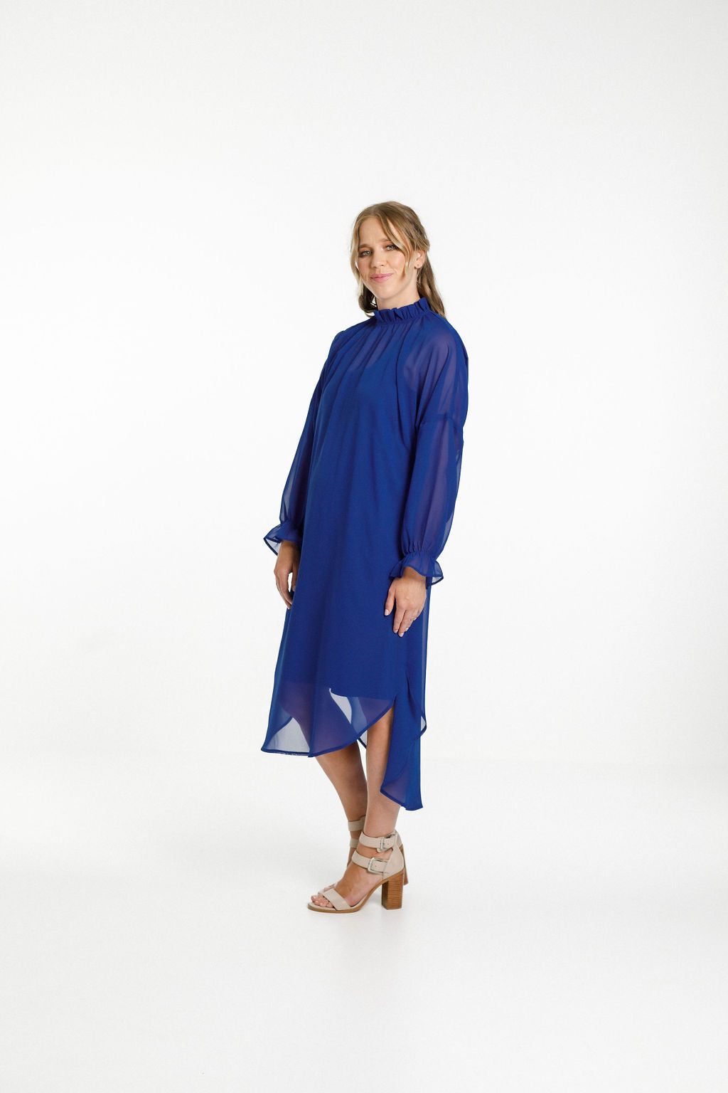 Flynn Dress - Cobalt