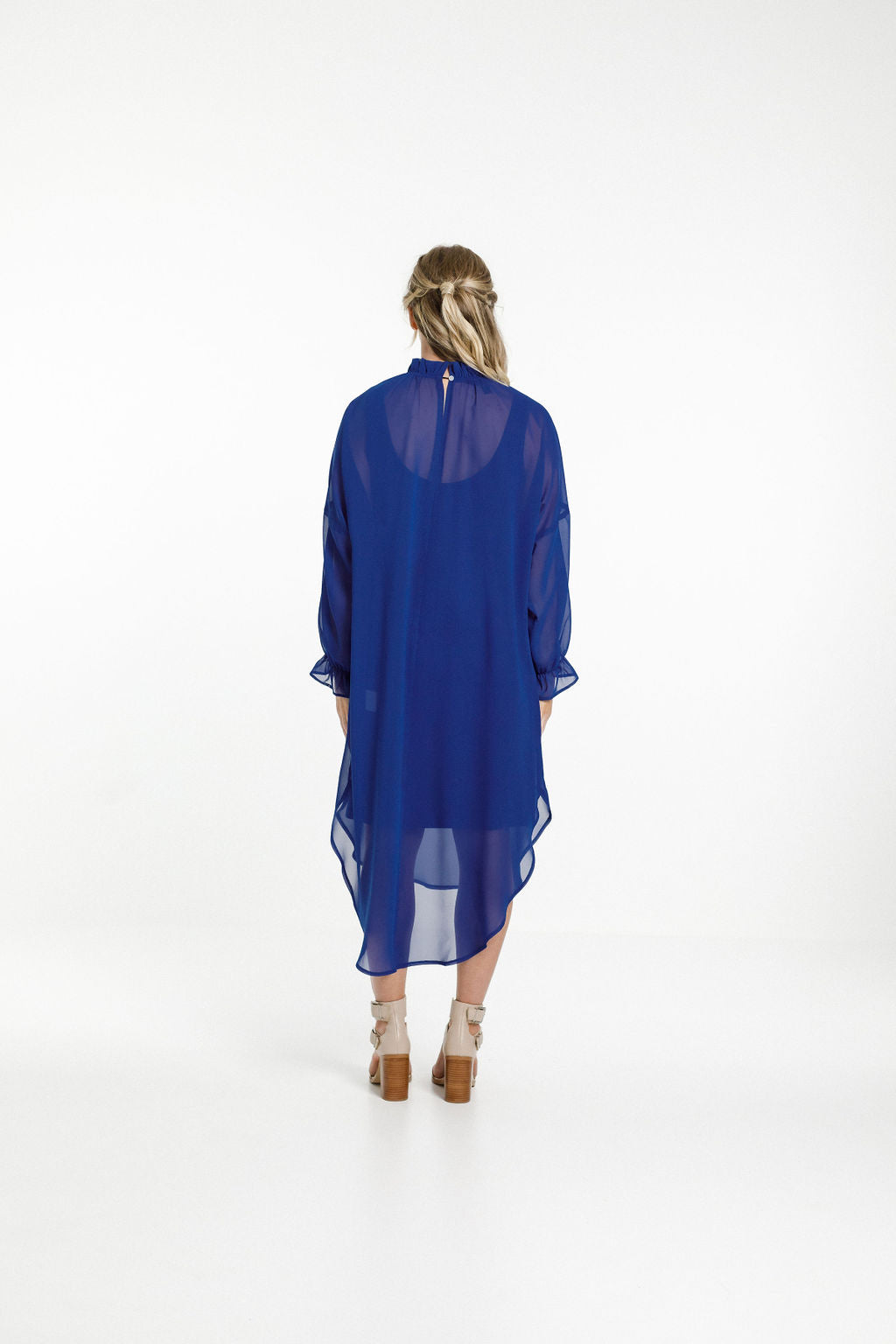 Flynn Dress - Cobalt