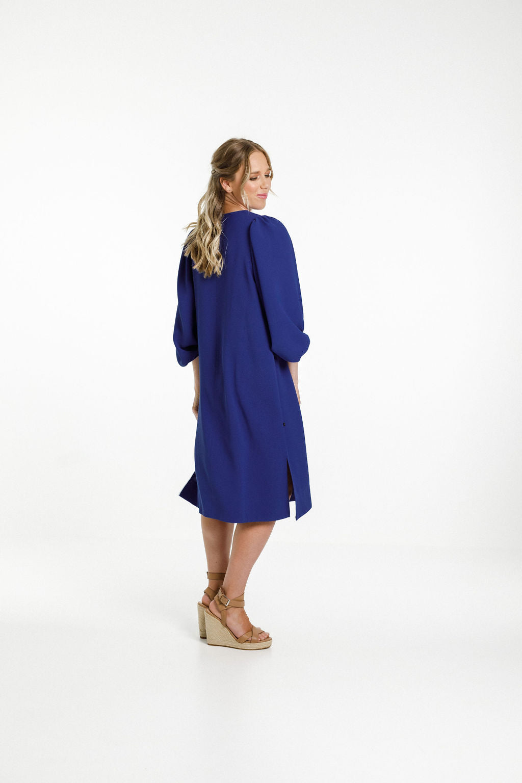 Kennedy Dress - Cobalt
