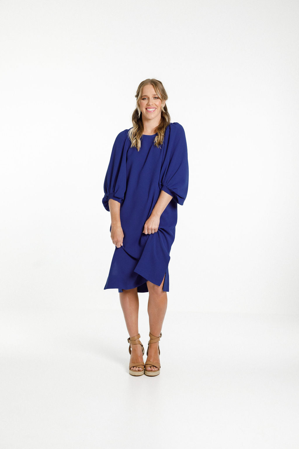 Kennedy Dress - Cobalt