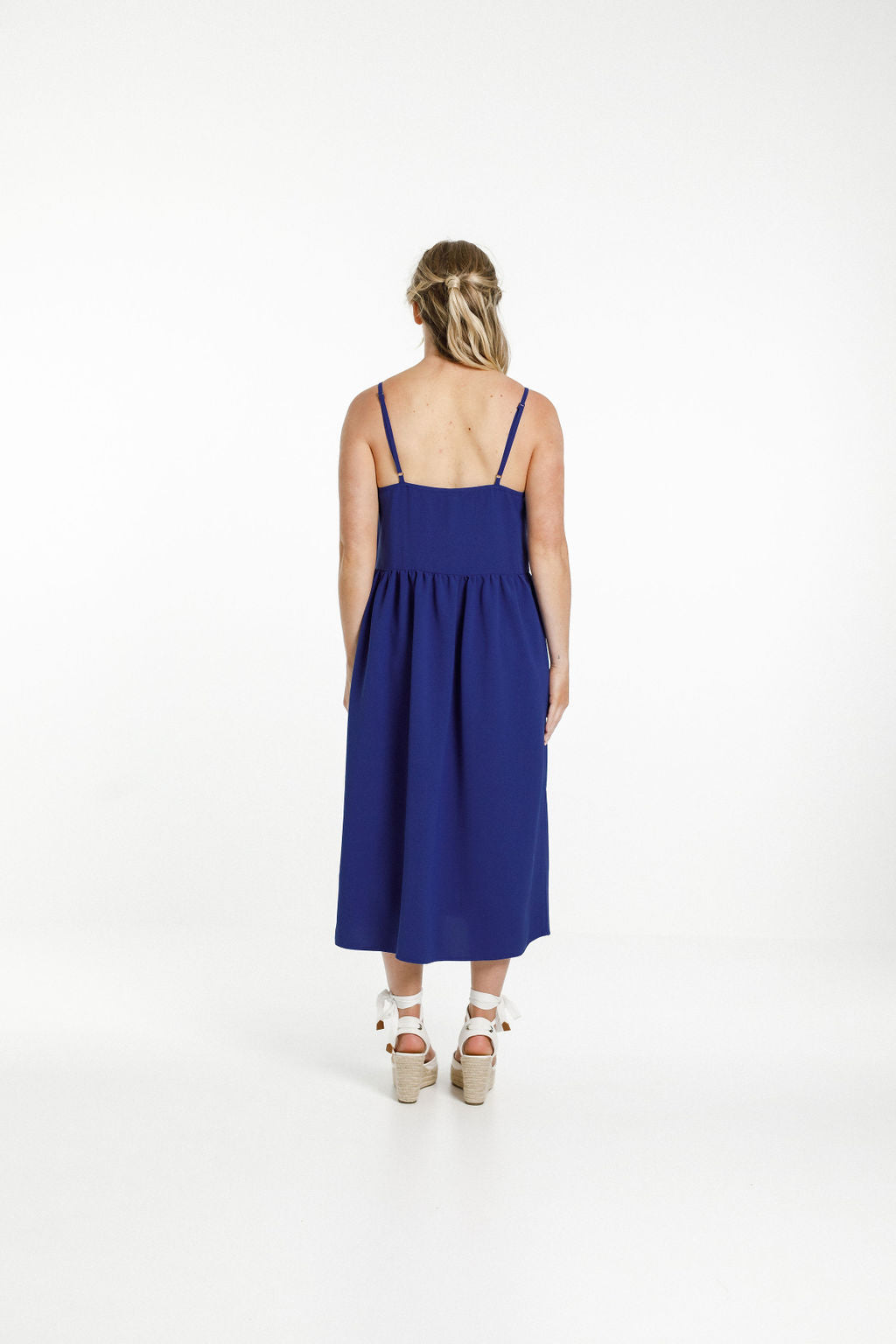 Adaline Dress - Colbalt